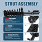 Vextone Rear Strut Assembly Kit for 1997 - 2001 Toyota Camry L4 2.2L, 1999 - 2003 Toyota Solara L4 2.2L  – Noise Reduction & Comfort Upgrade – Replaces OEM 171681 171680 (Pair)