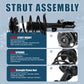 Vextone Front Strut Assembly Kit for 2004 2005 2006 Toyota Camry, Toyota Solara, Lexus ES300 – Noise Reduction & Comfort Upgrade – Replaces OEM 172206 172205 (Pair)