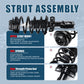 Vextone Front Strut Assembly Kit for 2003 2004 2005 2006 2007 Saturn Ion 2.2L 2.4L – Noise Reduction & Comfort Upgrade – Replaces OEM 172203 (Pair)