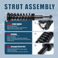 Vextone Front Strut Assembly Kit for 2007-2020 Toyota Tundra 4WD (NO TRD Package Models) – Noise Reduction & Comfort Upgrade – Replaces OEM 171119R 171119L (Pair)