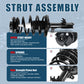 Vextone Front Strut Assembly Kit for 1997-2001 Toyota Camry 2.2L, for 1999-2003 Solara 2.2L/2.4L – Noise Reduction & Comfort Upgrade – Replaces OEM 171678 171679 (Pair)