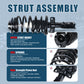 Vextone Front Strut Assembly Kit for 2005-2010 Chevrolet Chevy Cobalt (Exclude SS Models) 2006-2011 Chevrolet HHR LS,LS Panel, LT, LT Panel – Noise Reduction & Comfort Upgrade – Replaces OEM 172179L 172179R (Pair)