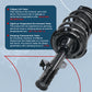 Vextone Front Strut Assembly Kit for 2007-2010 Toyota Sienna FWD – Noise Reduction & Comfort Upgrade – Replaces OEM 172363 172364 (Pair)