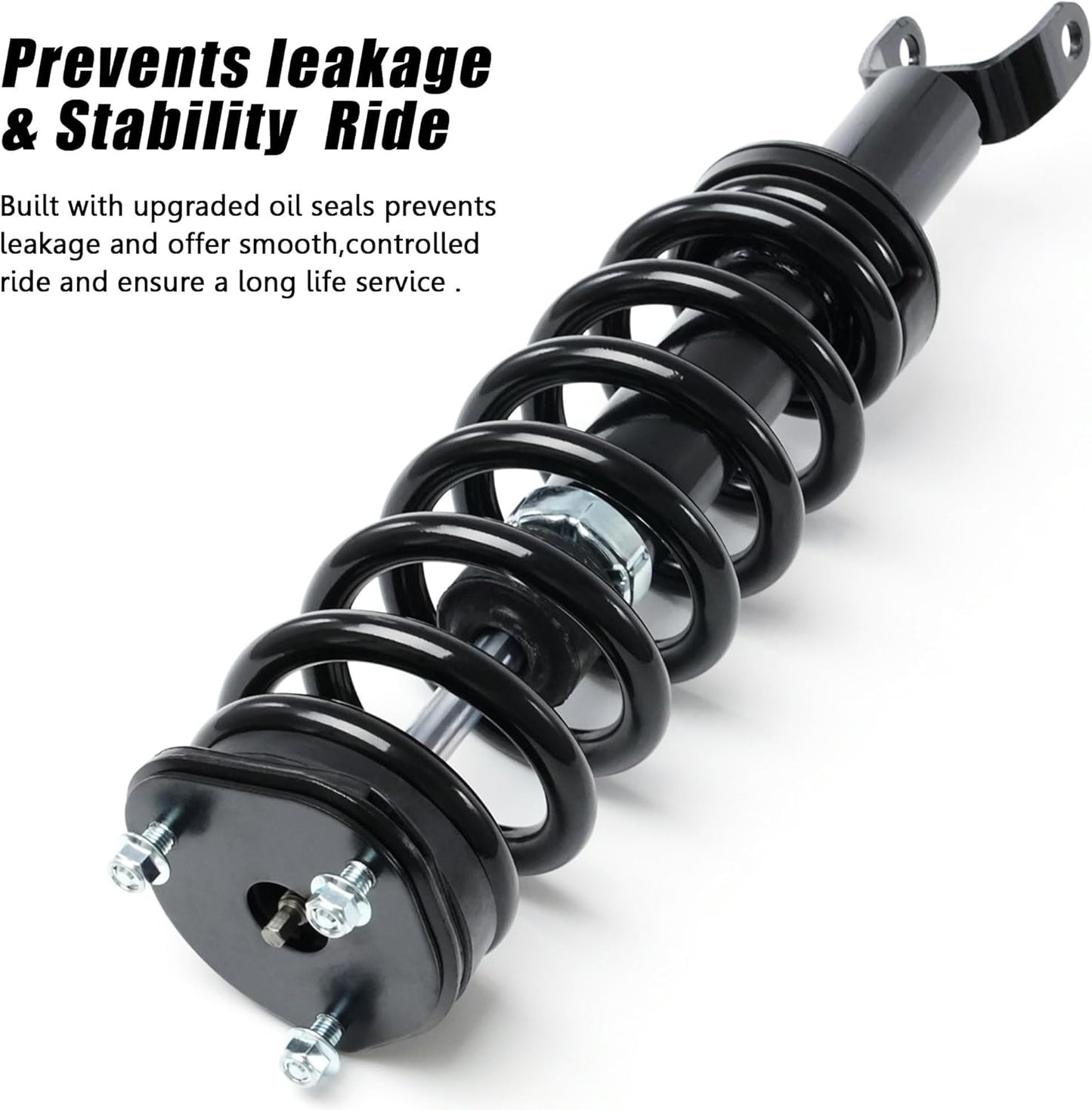 Vextone 4wd 2011-2018 Ram 1500 & 2009-2010 Dodge Ram 1500 Front Wheel Shock Absorber Coil Spring Assembly, Directly Replace Part No.172292, Improve Driving Comfort And Handling 1PCS