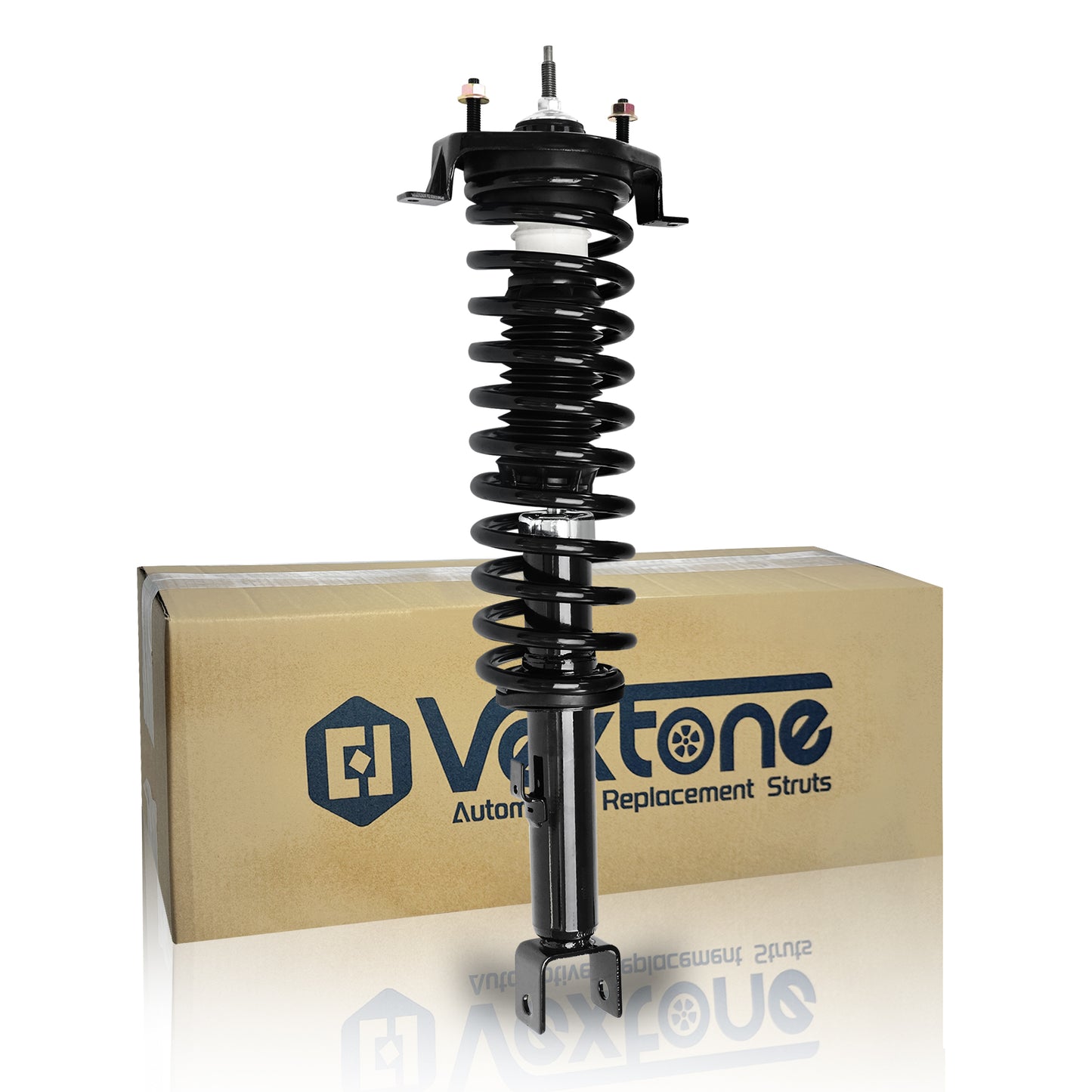 Vextone Rear Struts Shock Absorbers Coil Spring Assembly Fit for 2001-2006 Dodge Stratus Sedan, 2001-2006 Chrysler Sebring Sedan – Noise Reduction & Comfort Upgrade – Replaces OEM 271311 (1PC)