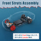Vextone Front Strut Assembly Kit for 2011-2014 Ford Edge 3.5L&3.7L – Noise Reduction & Comfort Upgrade – Replaces OEM 182888 182889 (Pair)