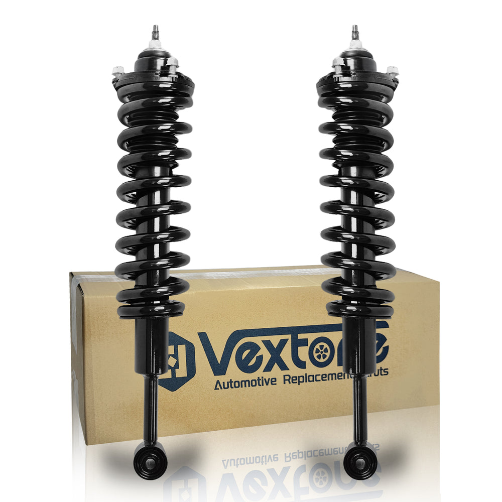 Vextone Front Strut Assembly Kit for 2003-2023 Toyota 4Runner, 2007-2014 FJ Cruiser, 2005-2015 Tacoma 4WD – Noise Reduction & Comfort Upgrade – Replaces OEM 171371L 171371R  (Pair)